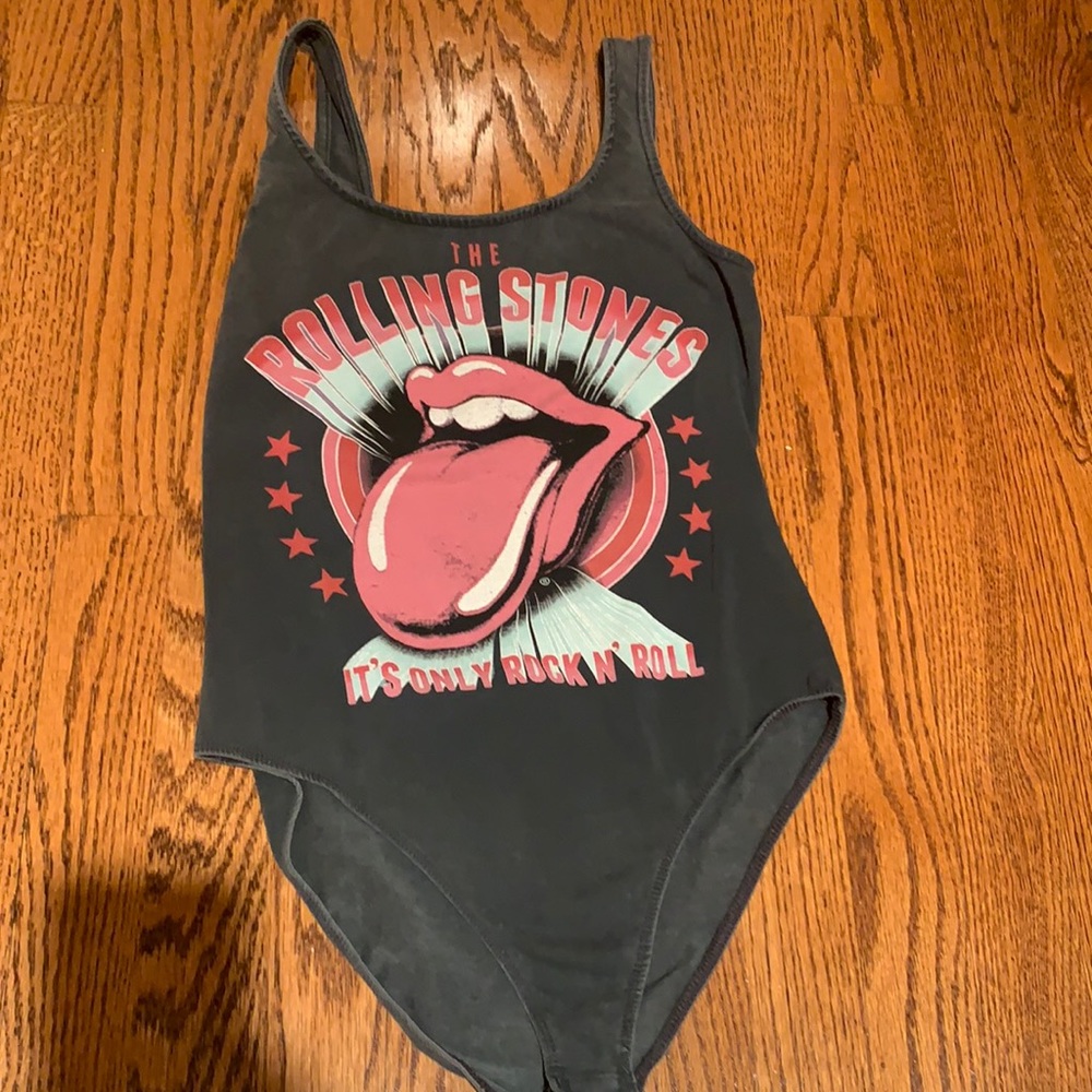 Rolling Stones tanktop bodysuit